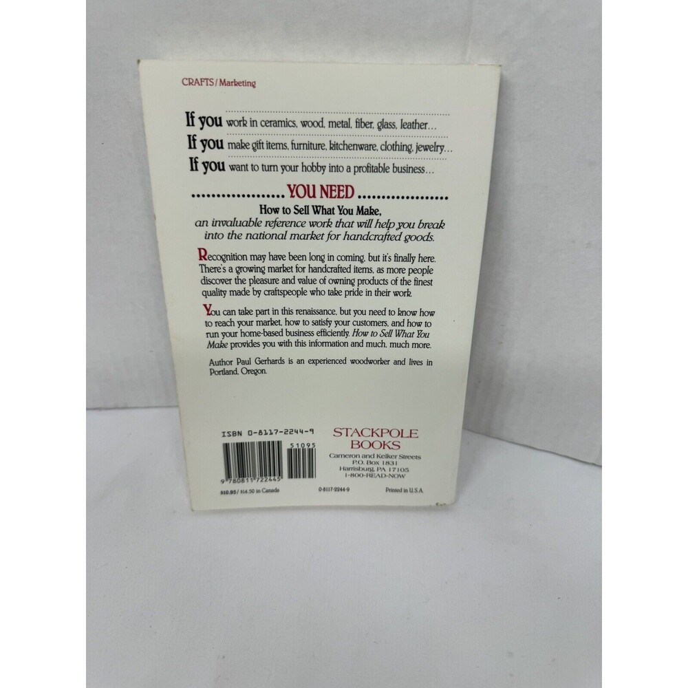 Book- How to Sell What You Make - Marketing Crafts IRS Exhibit Shows Kee… - Picture 3 of 8